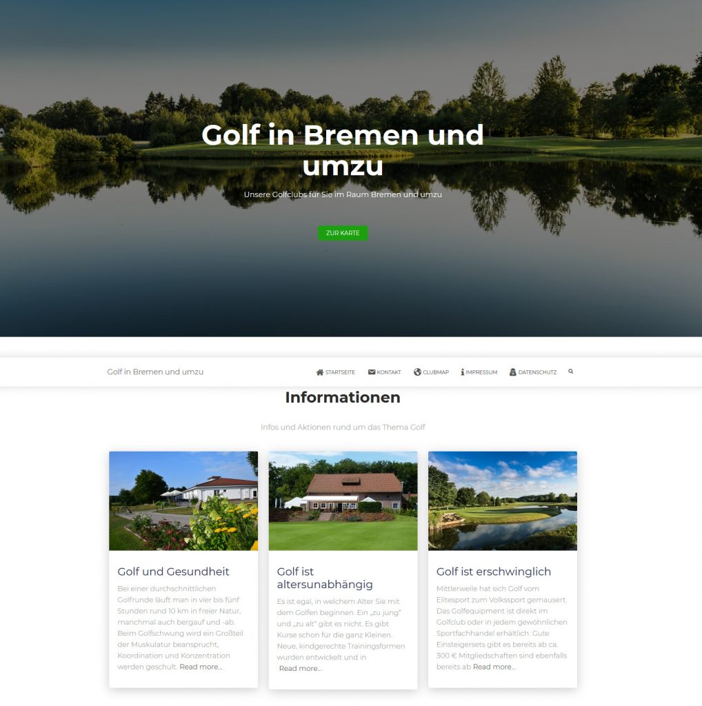 Golf in Bremen und umzu
